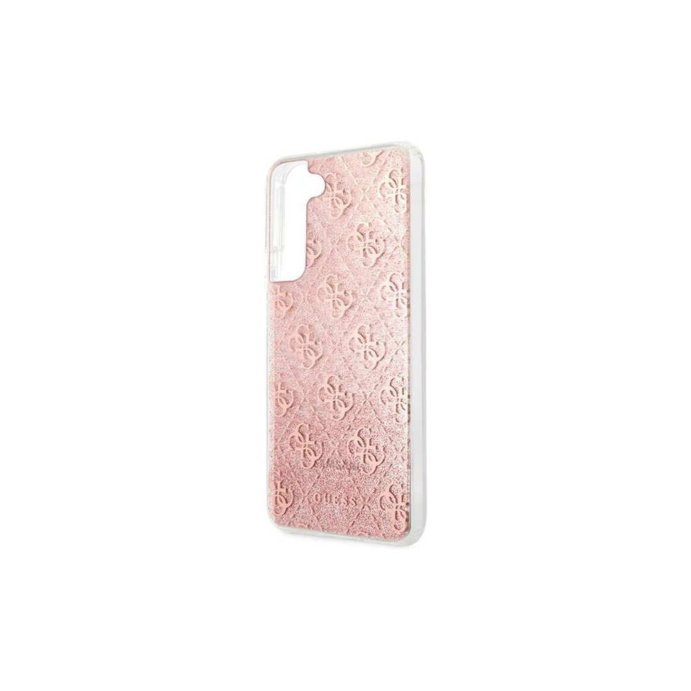 Hurtownia GSM - Etui Guess GUHCS22MPCU4GLPI Samsung Galaxy S22+ Plus różowy/pink hardcase 4G Glitter - GUE1665PNK - {ean13} - Hurt
