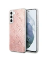 Etui Guess GUHCS22SPCU4GLPI Samsung Galaxy S22 różowy/pink hardcase 4G Glitter