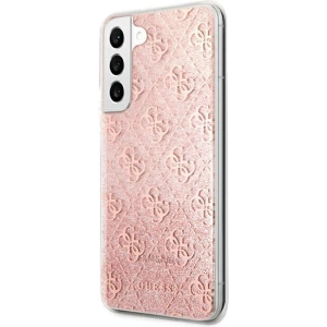 Hurtownia GSM - Etui Guess GUHCS22SPCU4GLPI Samsung Galaxy S22 różowy/pink hardcase 4G Glitter - GUE1666PNK - {ean13} - Hurt