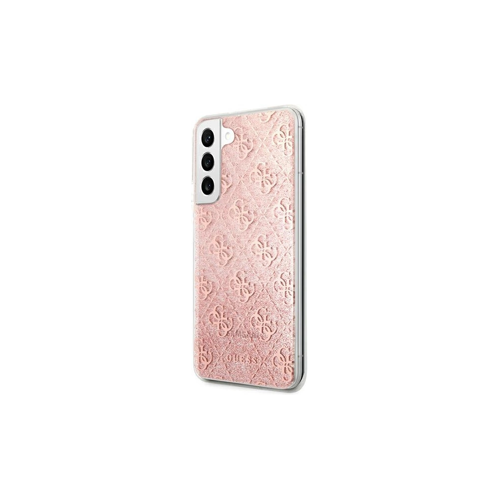 Hurtownia GSM - Etui Guess GUHCS22SPCU4GLPI Samsung Galaxy S22 růžový/pink hardcase 4G Glitter - GUE1666PNK - {ean13} - Hurt