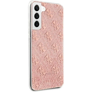 Hurtownia GSM - Etui Guess GUHCS22SPCU4GLPI Samsung Galaxy S22 różowy/pink hardcase 4G Glitter - GUE1666PNK - {ean13} - Hurt