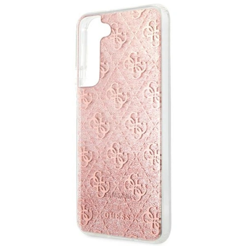 Etui Guess GUHCS22SPCU4GLPI Samsung Galaxy S22 różowy/pink hardcase 4G Glitter