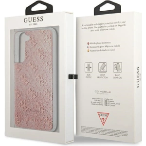 Hurtownia GSM - Etui Guess GUHCS22SPCU4GLPI Samsung Galaxy S22 różowy/pink hardcase 4G Glitter - GUE1666PNK - {ean13} - Hurt