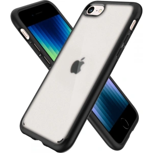 Hurtownia GSM - Case Spigen Ultra Hybrid Apple iPhone SE 2022/SE 2020/8/7 Frost Schwarz - SPN2202FROBLK - {ean13} - Hurt