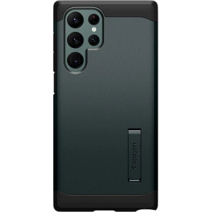 Hurtownia GSM - Etui Spigen Tough Armor Samsung Galaxy S22 Ultra Abyss Green - SPN2204ABYGRN - {ean13} - Hurt