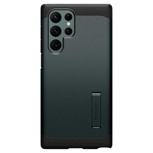 Etui Spigen Tough Armor Samsung Galaxy S22 Ultra Abyss Green