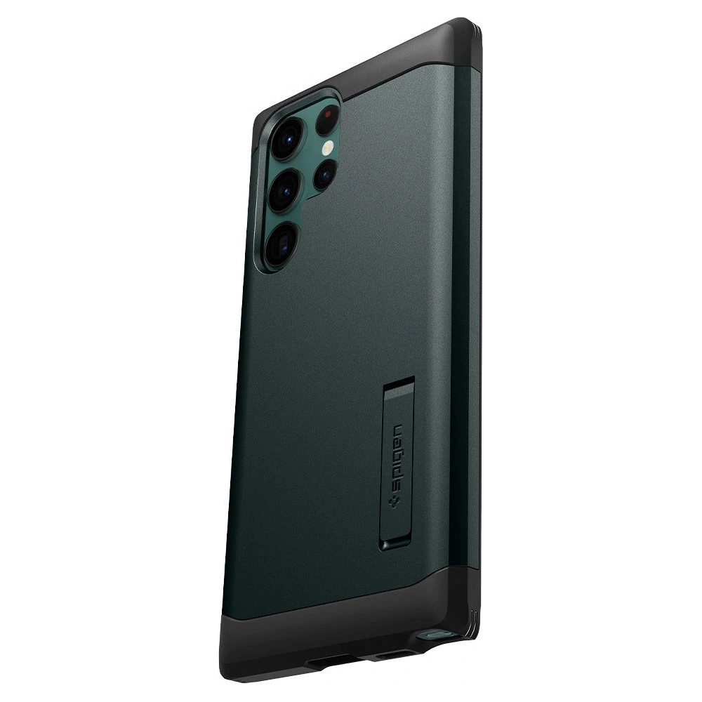 Hurtownia GSM - Etui Spigen Tough Armor Samsung Galaxy S22 Ultra Abyss Green - SPN2204ABYGRN - {ean13} - Hurt