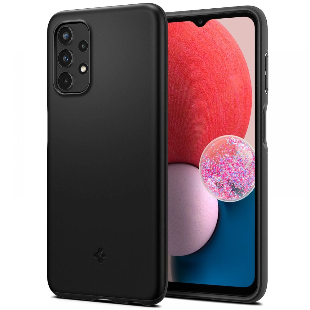 Hurtownia GSM - Etui Spigen Thin Fit Samsung Galaxy A13 LTE Black - SPN2205BLK - {ean13} - Hurt