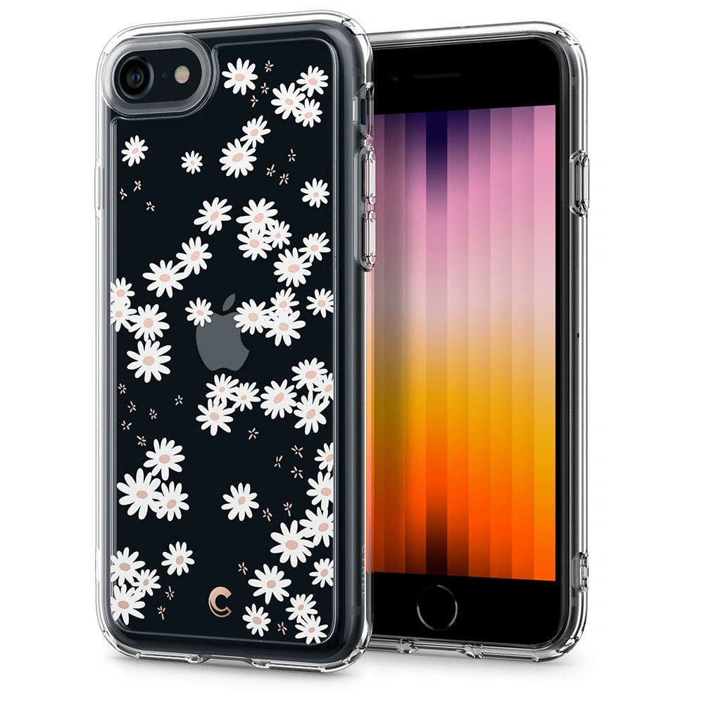Hurtownia GSM - Case Spigen Cyrill Cecile Apple iPhone SE 2022/SE 2020/8/7 Weiße Daisy - SPN2206WHTDAI - {ean13} - Hurt