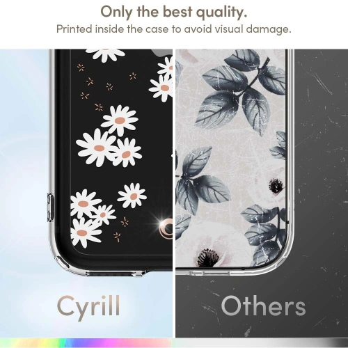 Etui Spigen Cyrill Cecile Apple iPhone SE 2022/SE 2020/8/7 White Daisy