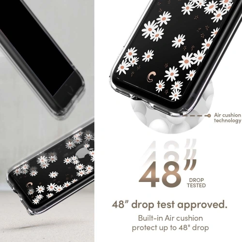 Etui Spigen Cyrill Cecile Apple iPhone SE 2022/SE 2020/8/7 White Daisy
