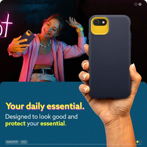 Etui Caseology Nano Pop Apple iPhone SE 2022/SE 2020/8/7 Blueberry Navy