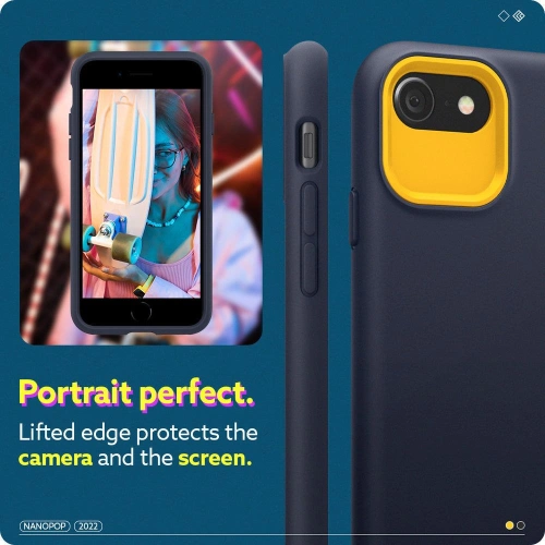 Etui Caseology Nano Pop Apple iPhone SE 2022/SE 2020/8/7 Blueberry Navy