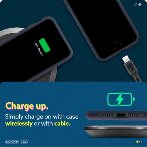 Etui Caseology Nano Pop Apple iPhone SE 2022/SE 2020/8/7 Blueberry Navy