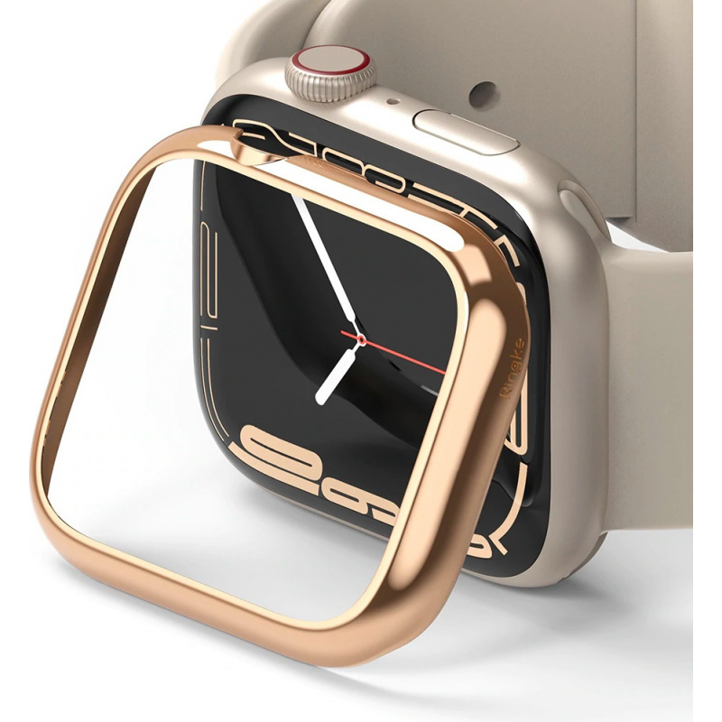 Hurtownia Ringke - 8809848201554 - RGK1584GGLD - Nakładka Ringke Bezel Styling Apple Watch 4/5/6/7/SE/8/9 40/41mm stal nierdzewna AW7-41-02 Glossy Gold - B2B homescreen