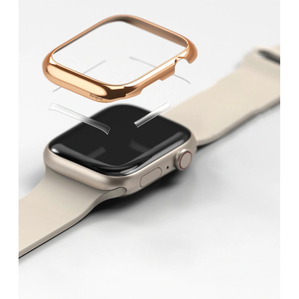 Hurtownia GSM - Nakládka Ringke Bezel Styling Apple Watch 4/5/6/7/8/9/SE 44/45mm nerezová ocel AW7-45-02 lesklé zlato - RGK1586GGLD - {ean13} - Hurt