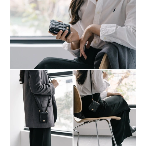 Etui Ringke Folio Signature Quilted Samsung Galaxy Z Flip 3 Black