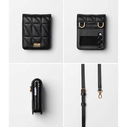 Etui Ringke Folio Signature Quilted Samsung Galaxy Z Flip 3 Black
