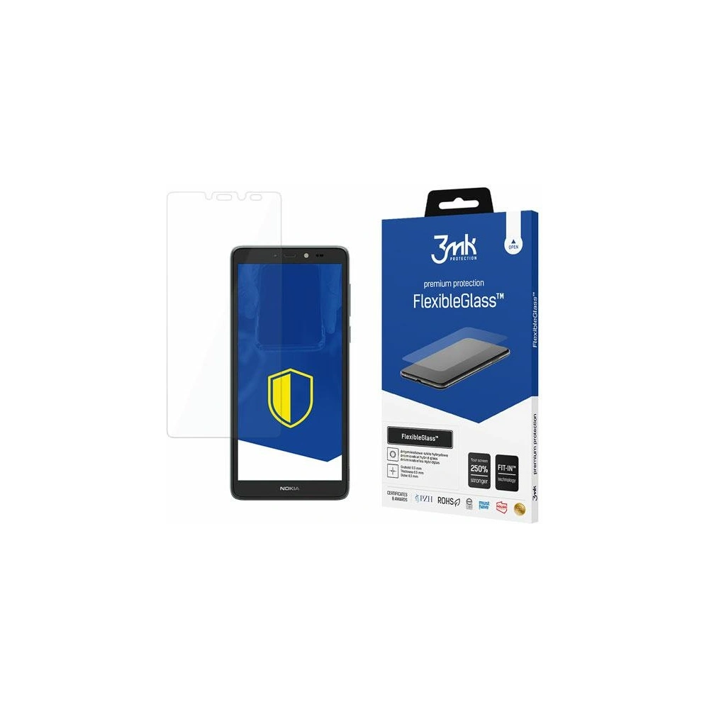 Hurtownia GSM - Hybridní sklo 3MK FlexibleGlass Nokia C2 2. generace - 3MK2887 - {ean13} - Hurt