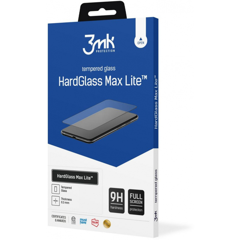 3MK Distributor - 5903108467322 - 3MK2897BLK - 3MK HardGlass Max Lite Samsung Galaxy A13 5G black - B2B homescreen