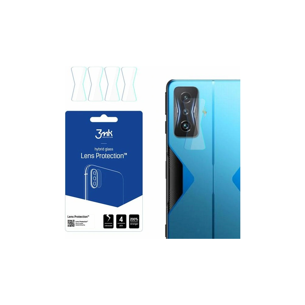 Hurtownia GSM - Szkło hybrydowe na obiektyw aparatu 3MK Lens Protection Redmi K50 [4 PACK] - 3MK2899 - {ean13} - Hurt