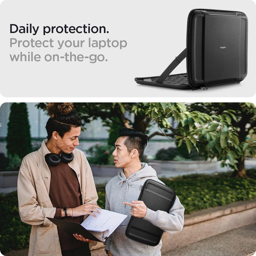 Hurtownia GSM - Etui Spigen Rugged Armor Pouch Pro Laptop 13-14 cali Black - SPN2209BLK - {ean13} - Hurt