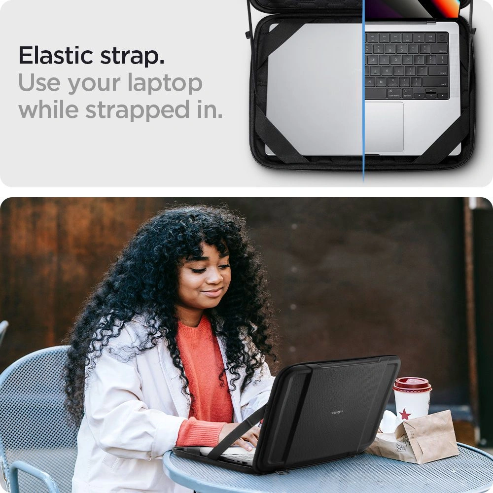 Wholesale Case Spigen Rugged Armor Pouch Pro Laptop 13-14 inches Black - SPN2209BLK - {ean13} - Hurt