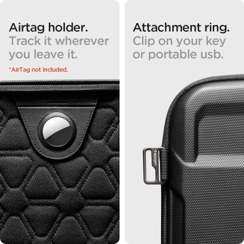 Etui Spigen Rugged Armor Pouch Pro Laptop 13-14 cali Black