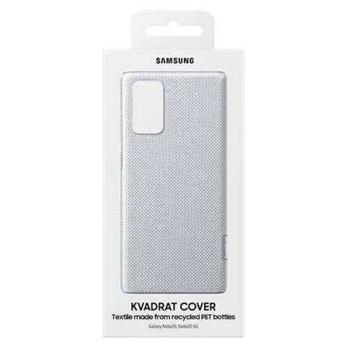 Etui Samsung Galaxy Note 20 EF-XN980FJ szary/gray Kvadrat Cover