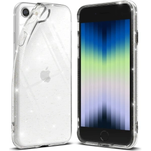 Hurtownia GSM - Case Ringke Air Apple iPhone SE 2022/SE 2020/8/7 Glitter Clear - RGK1561GLT - {ean13} - Hurt