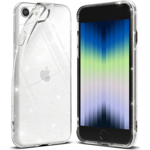 Etui Ringke Air Apple iPhone SE 2022/SE 2020/8/7 Glitter Clear