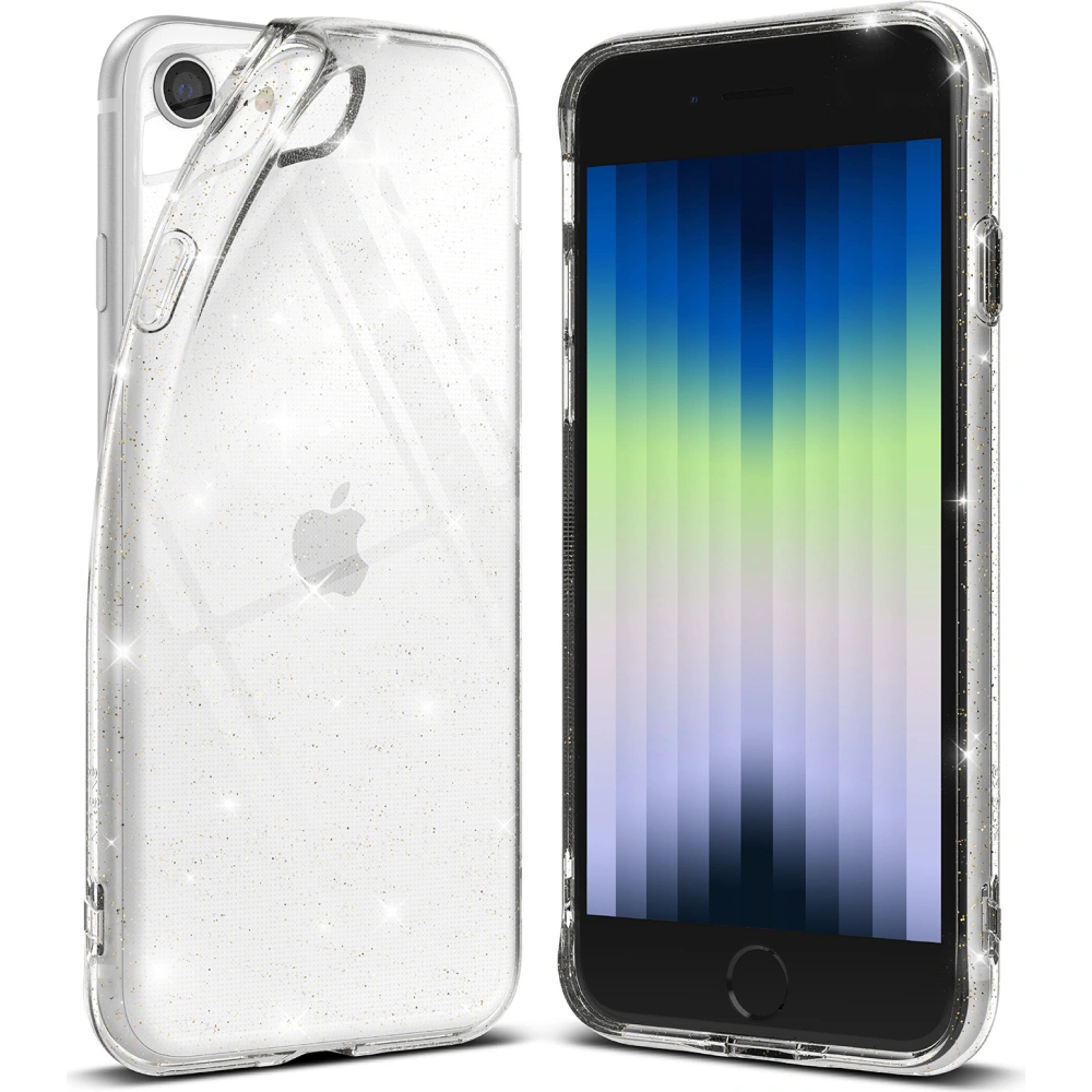 Hurtownia GSM - Etui Ringke Air Apple iPhone SE 2022/SE 2020/8/7 Glitter Clear - RGK1561GLT - {ean13} - Hurt