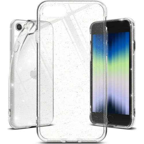 Etui Ringke Air Apple iPhone SE 2022/SE 2020/8/7 Glitter Clear