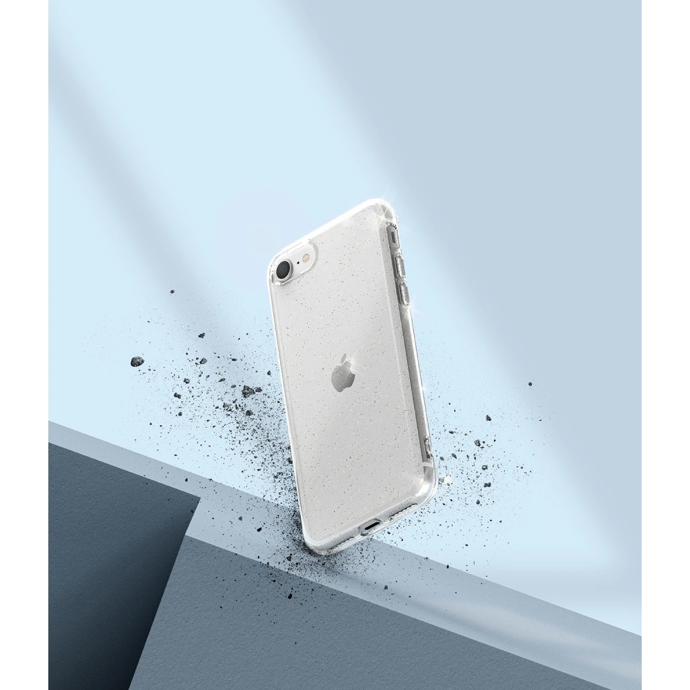 Hurtownia GSM - Etui Ringke Air Apple iPhone SE 2022/SE 2020/8/7 Glitter Clear - RGK1561GLT - {ean13} - Hurt