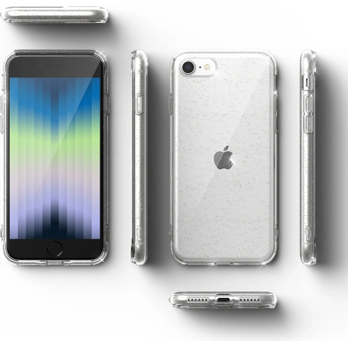 Etui Ringke Air Apple iPhone SE 2022/SE 2020/8/7 Glitter Clear