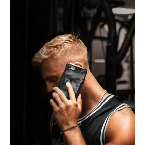 Wholesale Ringke Fusion-X Apple iPhone SE 2022/SE 2020/8/7 Camo Black - RGK1558CBLK - {ean13} - Hurt