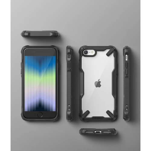 Etui Ringke Fusion-X Apple iPhone SE 2022/SE 2020/8/7 Black