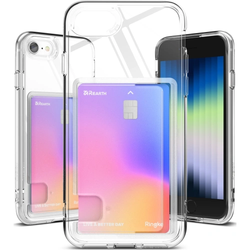 Etui Ringke Fusion Card Apple iPhone SE 2022/SE 2020/8/7 Clear