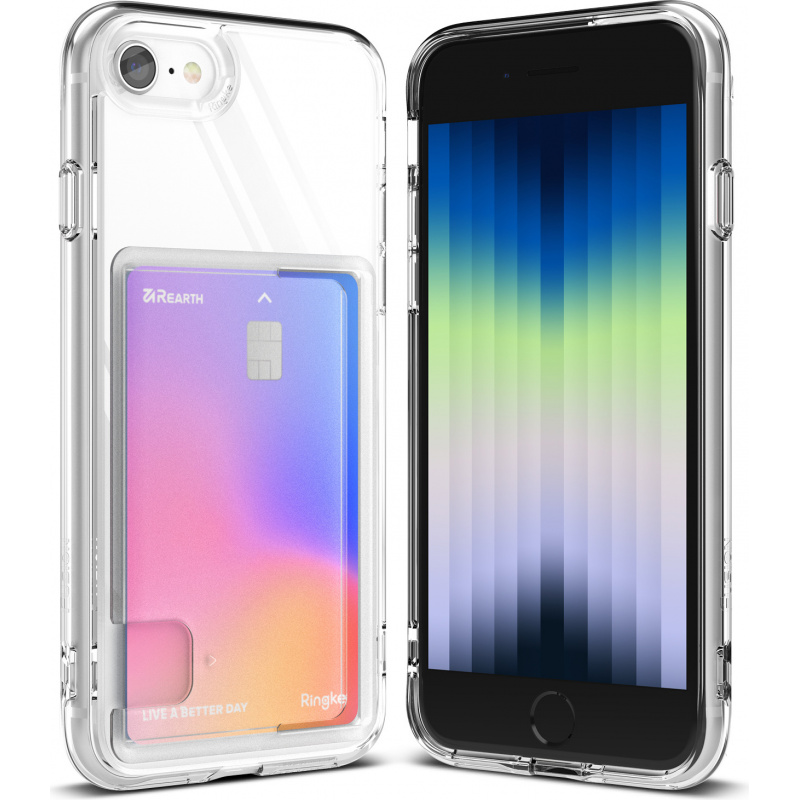 Hurtownia Ringke - 8809848206818 - RGK1556CL - Etui Ringke Fusion Card Apple iPhone SE 2022/SE 2020/8/7 Clear - B2B homescreen