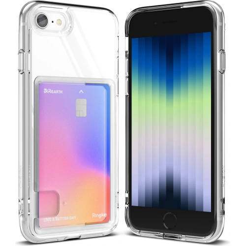Etui Ringke Fusion Card Apple iPhone SE 2022/SE 2020/8/7 Clear