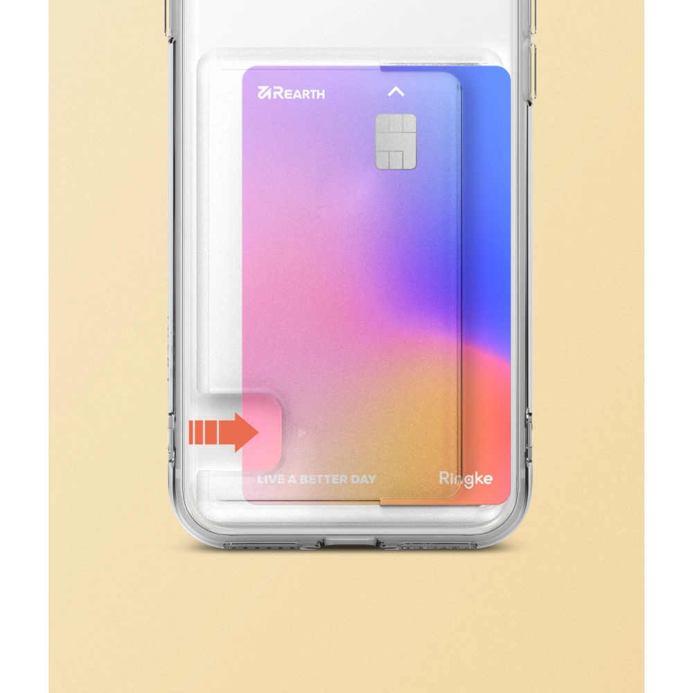 Wholesale Ringke Fusion Card Apple iPhone SE 2022/SE 2020/8/7 Clear - RGK1556CL - {ean13} - Hurt