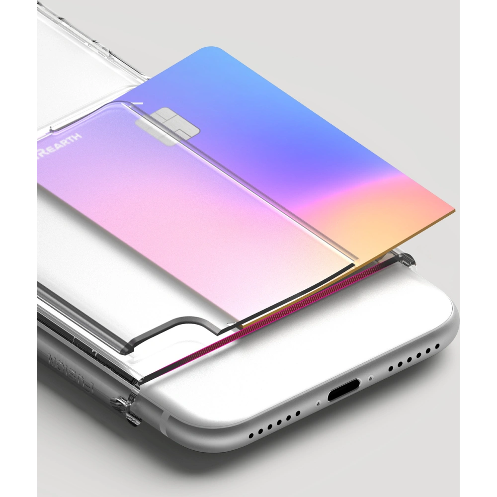 Wholesale Ringke Fusion Card Apple iPhone SE 2022/SE 2020/8/7 Clear - RGK1556CL - {ean13} - Hurt