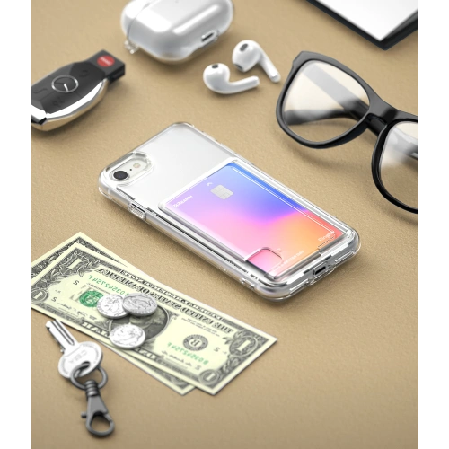Etui Ringke Fusion Card Apple iPhone SE 2022/SE 2020/8/7 Clear
