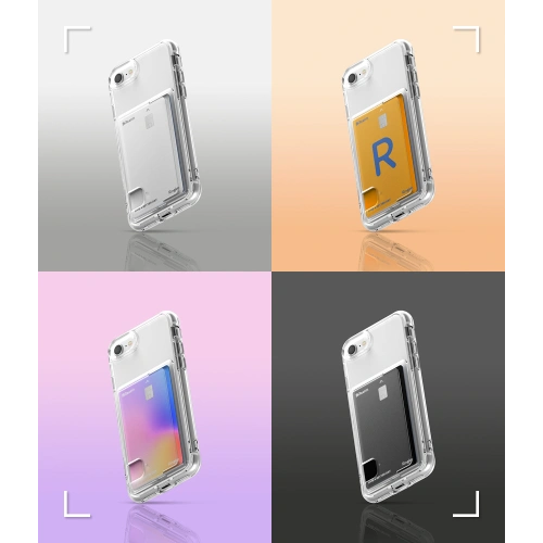 Etui Ringke Fusion Card Apple iPhone SE 2022/SE 2020/8/7 Clear