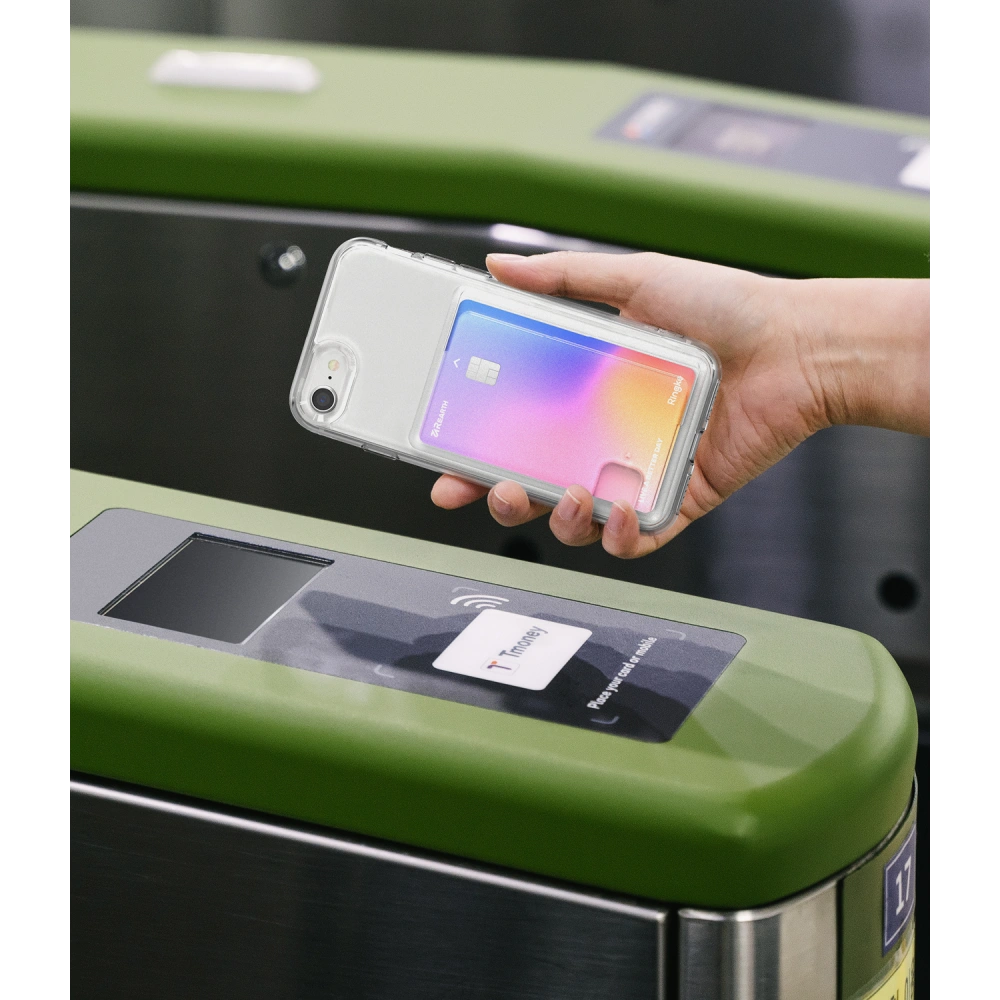 Hurtownia GSM - Etui Ringke Fusion Card Apple iPhone SE 2022/SE 2020/8/7 Čiré - RGK1556CL - {ean13} - Hurt