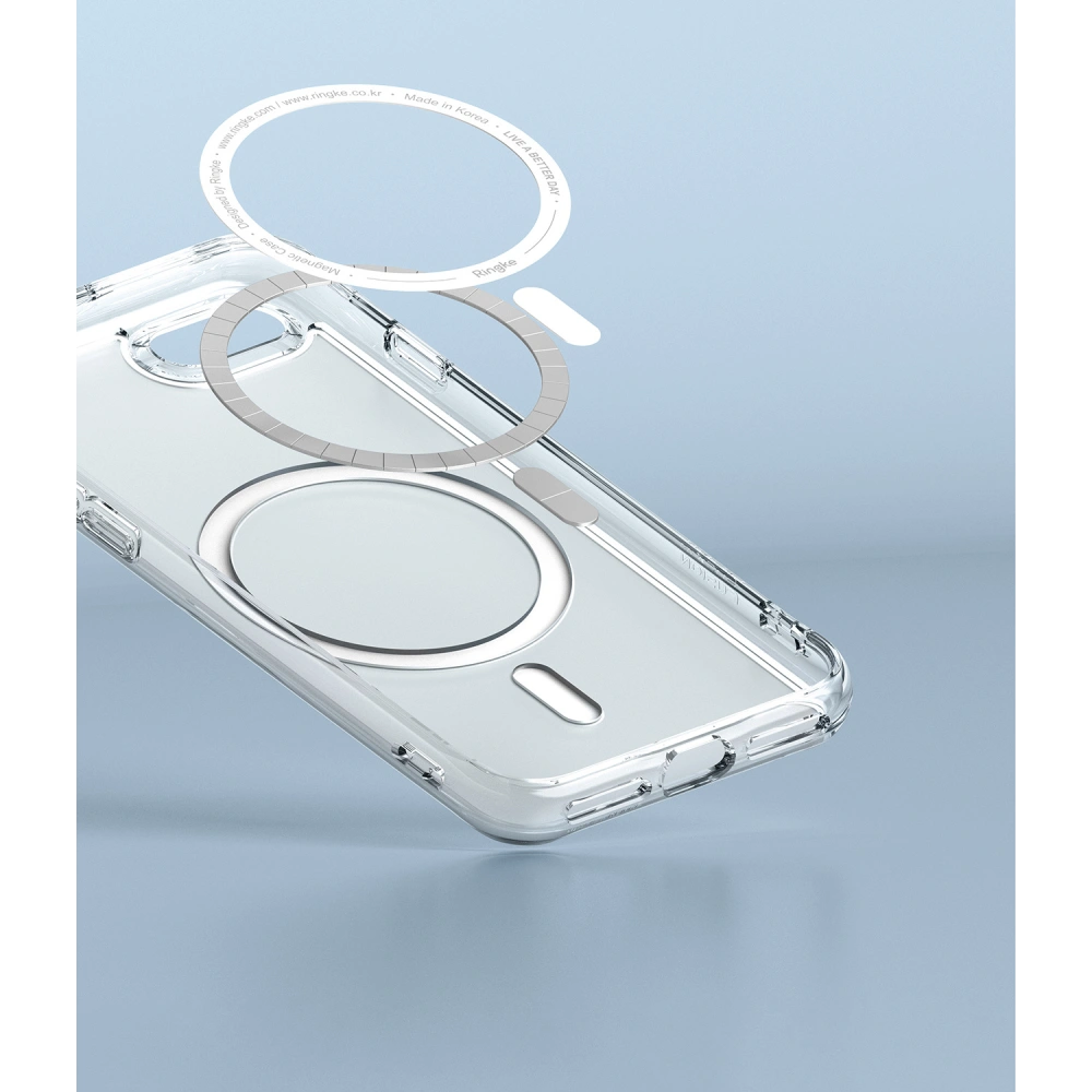 Hurtownia GSM - Etui Ringke Fusion Magnetic Apple iPhone SE 2022/SE 2020/8/7 Matné Čiré - RGK1555MCL - {ean13} - Hurt