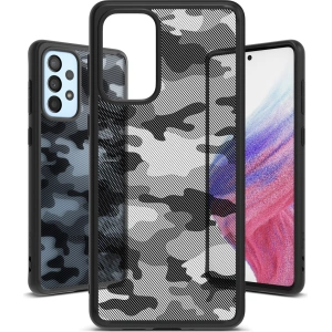 Case Ringke Fusion Samsung Galaxy A53 5G Matte Camo (Moro) Schwarz