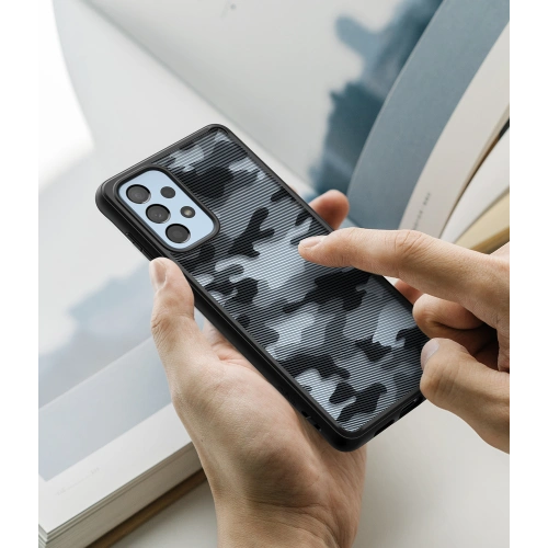 Etui Ringke Fusion Samsung Galaxy A53 5G Matte Camo (Moro) Black