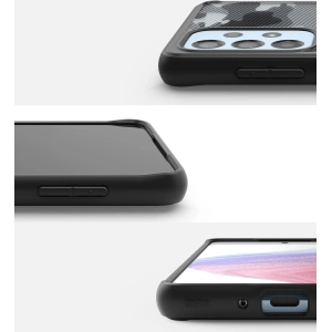 Wholesale Ringke Fusion Samsung Galaxy A53 5G Matte Camo Black - RGK1566MCBLK - {ean13} - Hurt