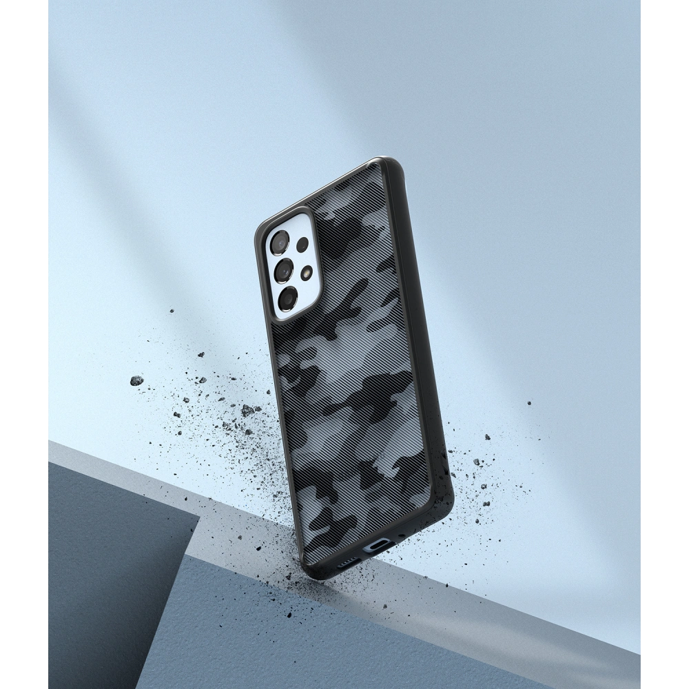 Wholesale Ringke Fusion Samsung Galaxy A53 5G Matte Camo Black - RGK1566MCBLK - {ean13} - Hurt